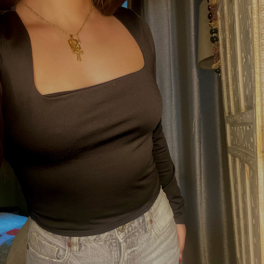 Elegant Black Women's Top